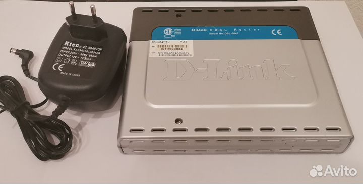 Adsl router D-link dsl-504t