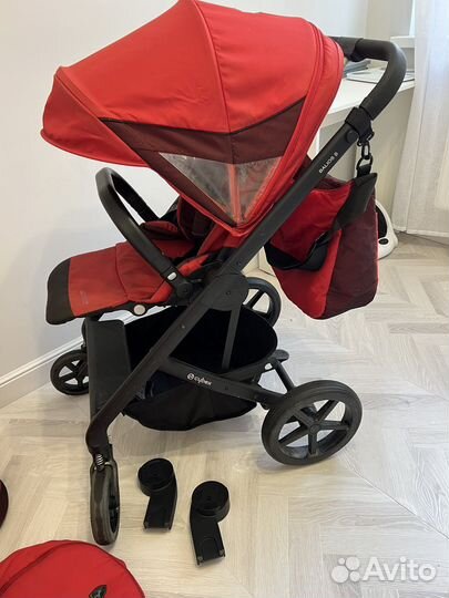 Коляска ferrari cybex balios 2 в 1 полный комплект