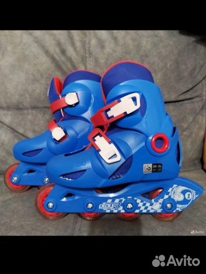 Ролики детские новые oxelo decathlon 30 32