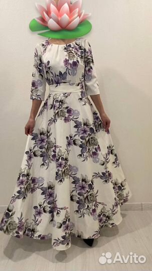 Платье в пол