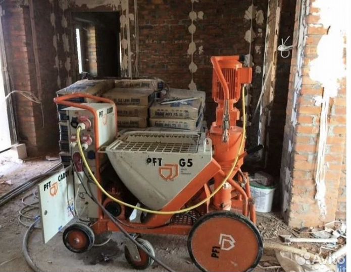 Аренда штукатурных станций 220 и 380 вольт