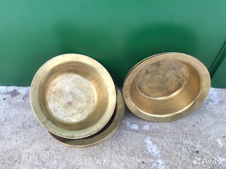 Латунный таз. СССР