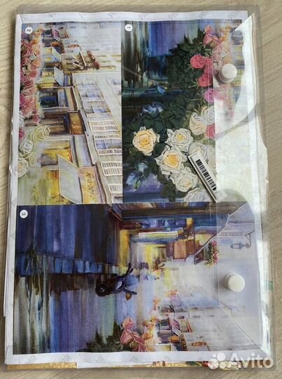 Набор для вышивания Panna «Цветы Парижа»