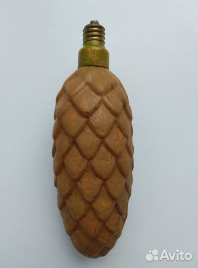 Гирлянда СССР Фигурные лампочки 50е(лампа шишка)