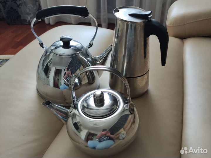 Чайник заварочный металлический