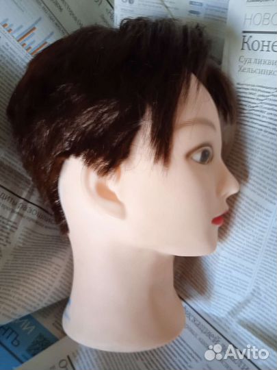 Манекен кукла натур.велич.для причёсок отл.сост