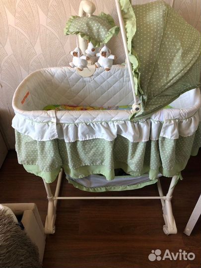 Коляска люлька для новорожденных бу