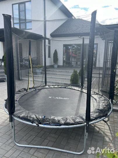 Батут уличный с сеткой