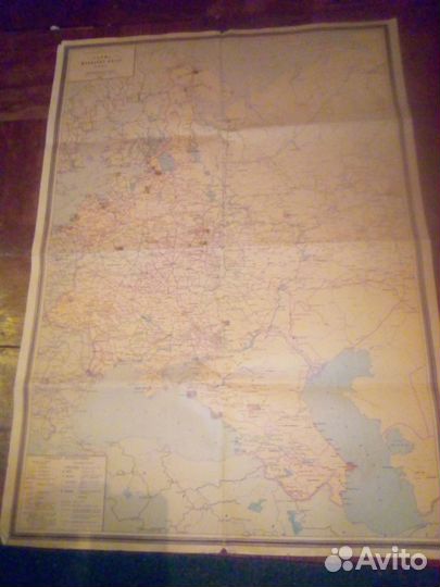 Географические карты и календари за разные годы