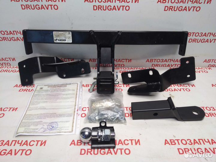 Фаркоп, тсу съемный квадрат, KIA Sorento 2012-2020