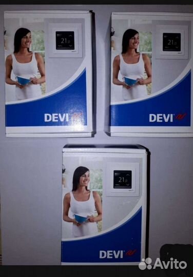 Продам новый терморегулятор сенсорный devi