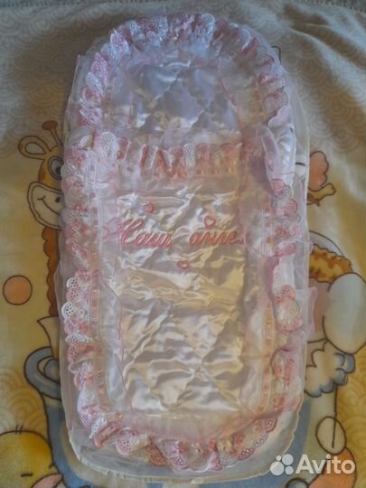 Конверт на выписку летний для девочки