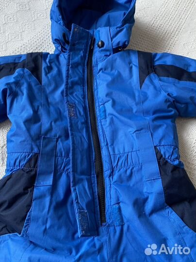 Комбинезон демисезонный/зимний детский б/у 4-5лет