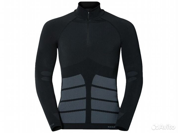 Odlo Rollkragen Unterhemd mit RV evolution Warm