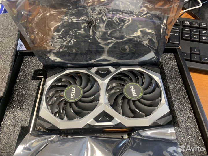 Видеокарта MSI GeForce GTX 1660 super Ventus XS OC