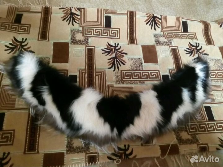 Воротник из чернобурки