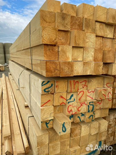 Брус, доска обрезная