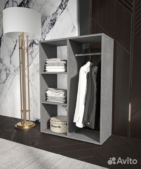 Шкаф с открытыми полками