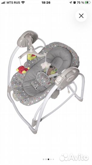 Качели чехол Jetem Flappy 2 в 1 с адаптером, серый