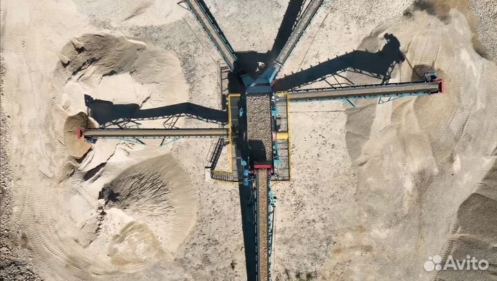 Комплекс дск, дробление, сортировка щебня