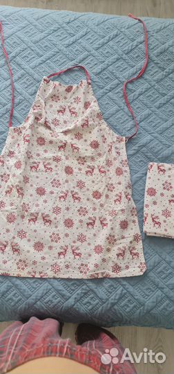 Фартук и статерть новогодняя