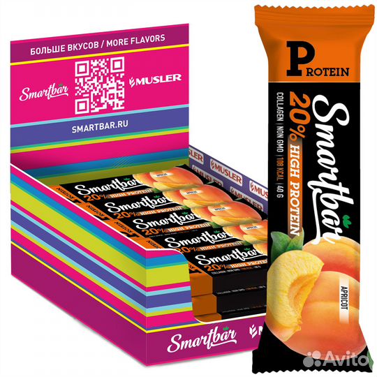 Протеиновые батончики Smartbar оптом