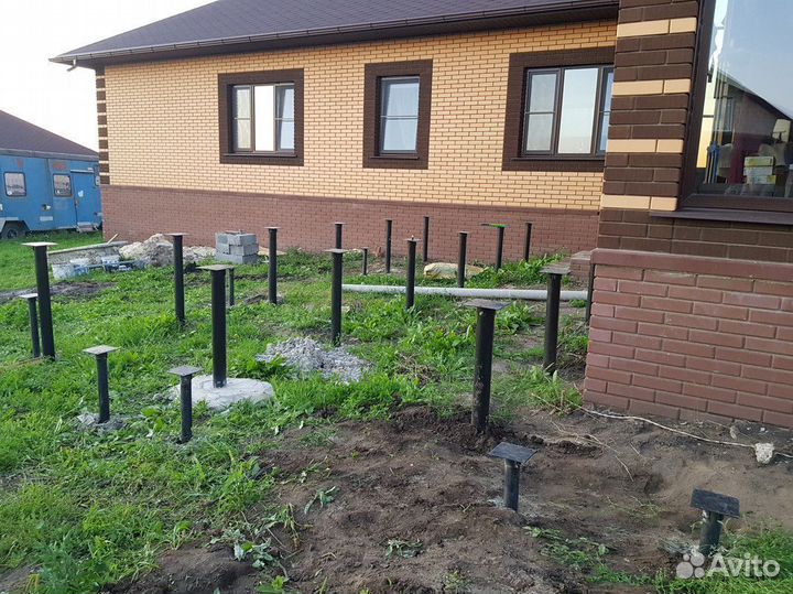 Фундамент под ключ. Винтовые сваи от производителя