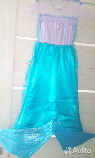 Новогодний детский костюм русалочки