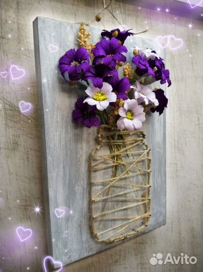 Декоративное пано (ключница)