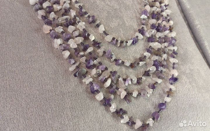 Бусы из натуральных камней