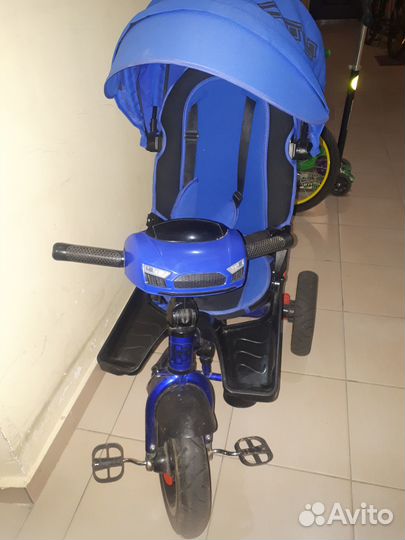 Детский трехколесный велосипед на запчасти