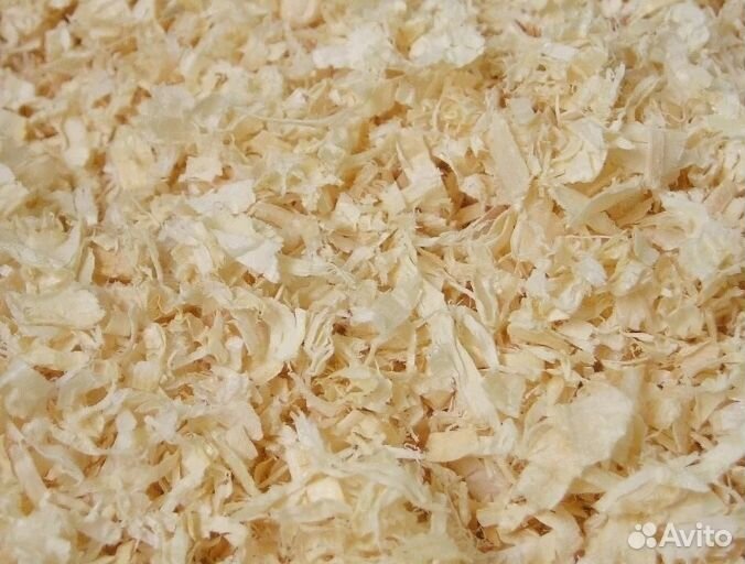 Опилки, стружка пресованная, 1 упаковка (18-22 кг)