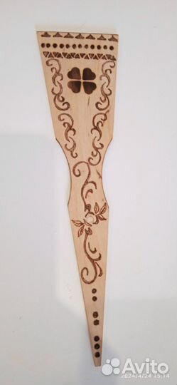 Лопатка кухонная деревянная