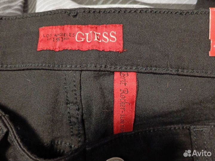 Джинсы guess slim tapered размер L