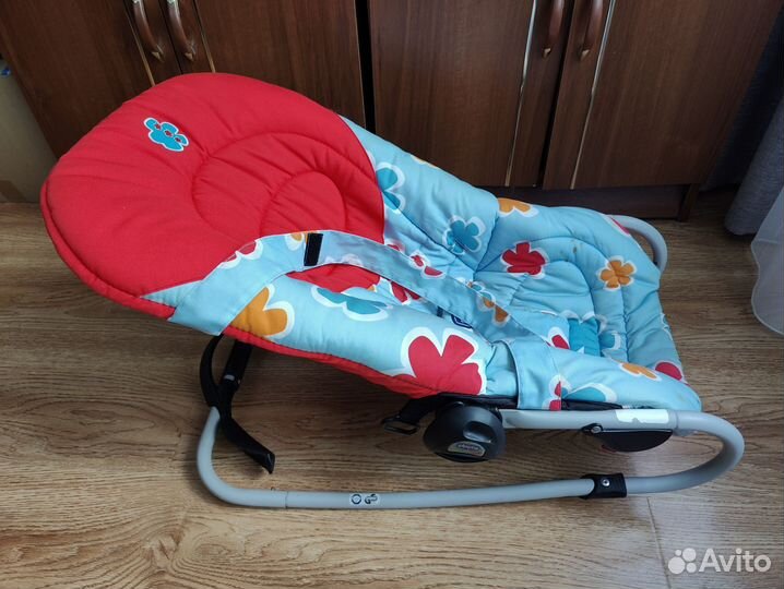 Шезлонг детский люлька стульчик Chicco