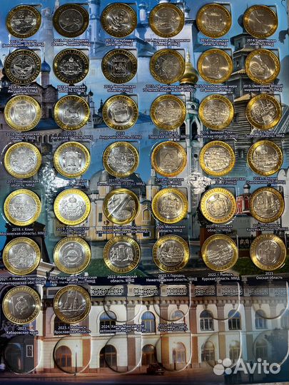 10 рублей биметалл + чяп оригинал