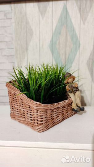 Корзина плетеная для хранения