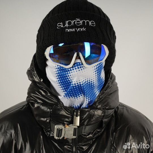 Шапка supreme new york черная