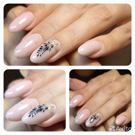 Маникюр+ гель лак/ наращивание/ педикюр