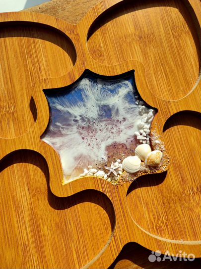 Менажницы из эпоксидной смолы