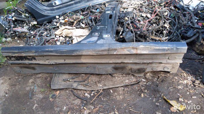 Порог со стойкой левый VW Polo (Sed RUS) 2011