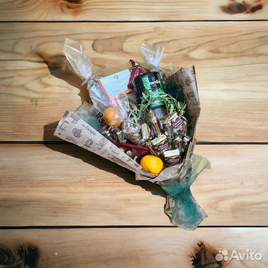 Изготовление фуд букетов и корзин