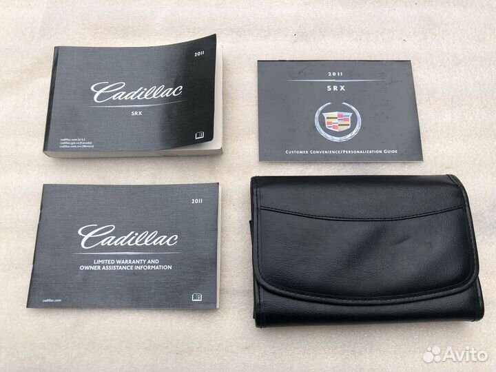 Инструкция по эксплуатации Cadillac SRX II 09-16