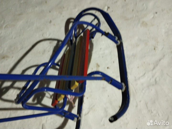 Детские зимние санки