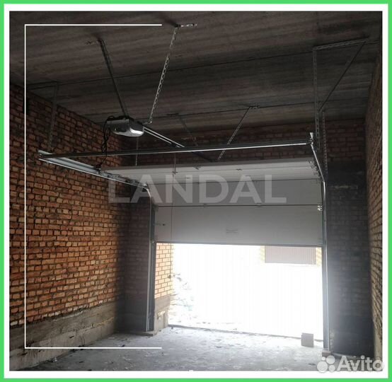 Автоматические гаражные секционные ворота