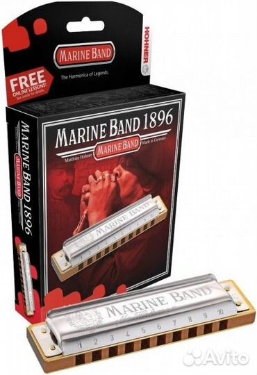 Губная гармоника hohner Marine Band 1896/20 C (M18