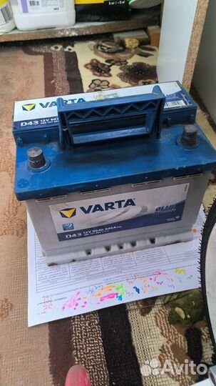 Аккумулятор бу 60 ач varta 540a