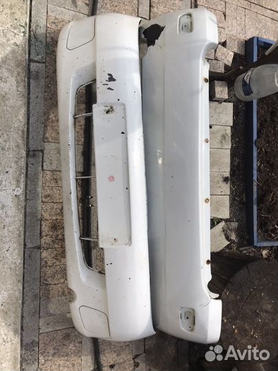 Бампер калина задний