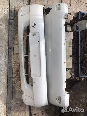 Бампер калина задний