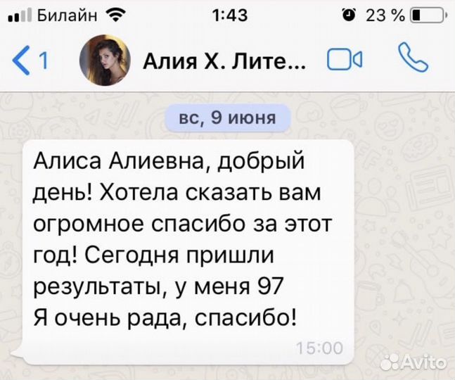 Репетитор егэ и огэ по литературе дистанционно